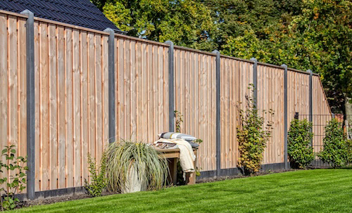 Hout / Betonschuttingen